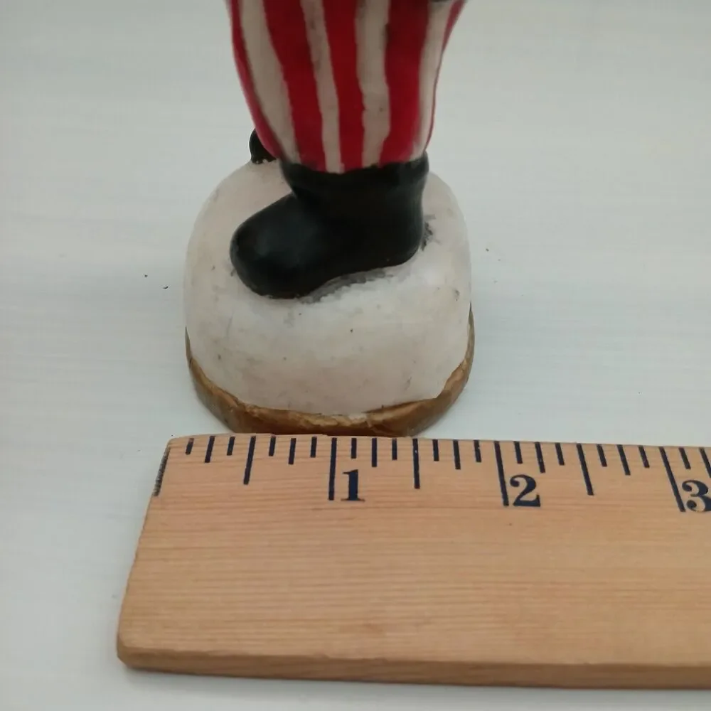 Patriotic Uncle Sam Santa Claus fourth of July Independance Christmas Candle - Picture 12 of 13
